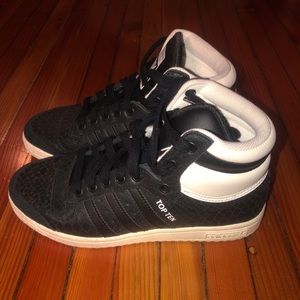Adidas high top sneakers